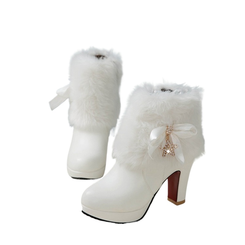 Snow Boots Womens Winter Warm  - Women'S Formal Wear To A Wedding 评论和价格