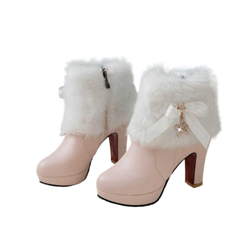 Snow Boots Womens Winter Warm  - Women'S Formal Wear To A Wedding 评论和价格
