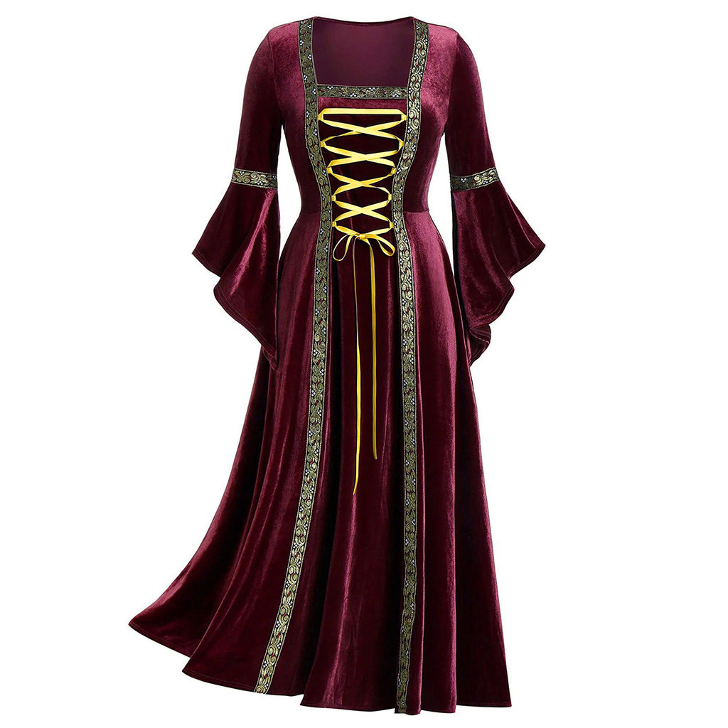 European Medieval Victoria Que - Women'S Formal Wear To A Wedding 评论和价格