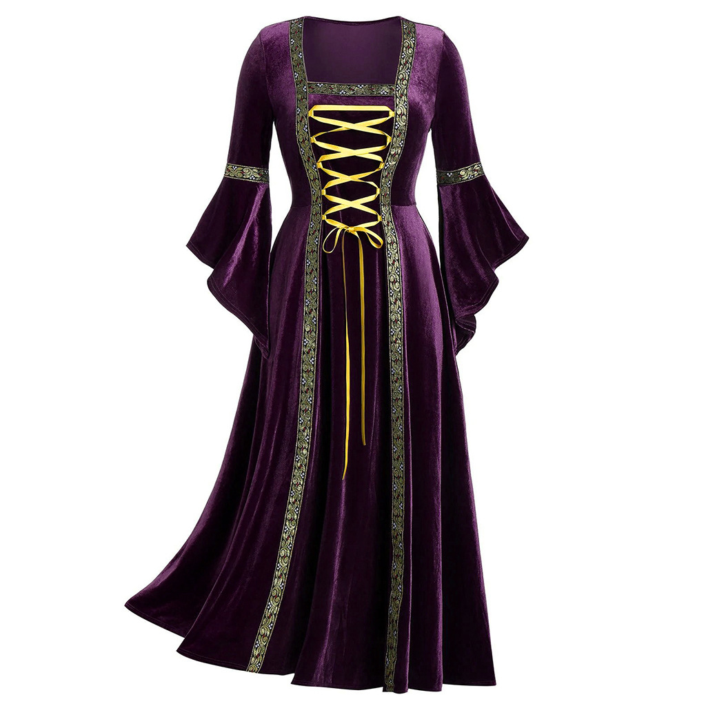 European Medieval Victoria Que - Women'S Formal Wear To A Wedding 评论和价格