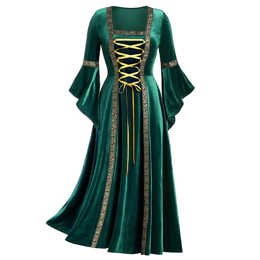 European Medieval Victoria Que - Women'S Formal Wear To A Wedding 评论和价格