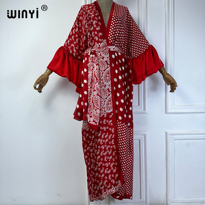 WINYI Summer Kimono party dres - Young Women'S Formal Wear 评论和价格
