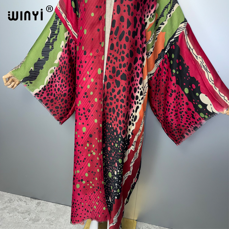 WINYI Bohemian Kimono Loose Ca - Young Women'S Formal Wear 评论和价格