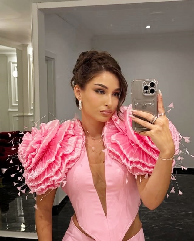 Pink Two Pieces Prom Dresses W - Women Formal Wear Online 评论和价格