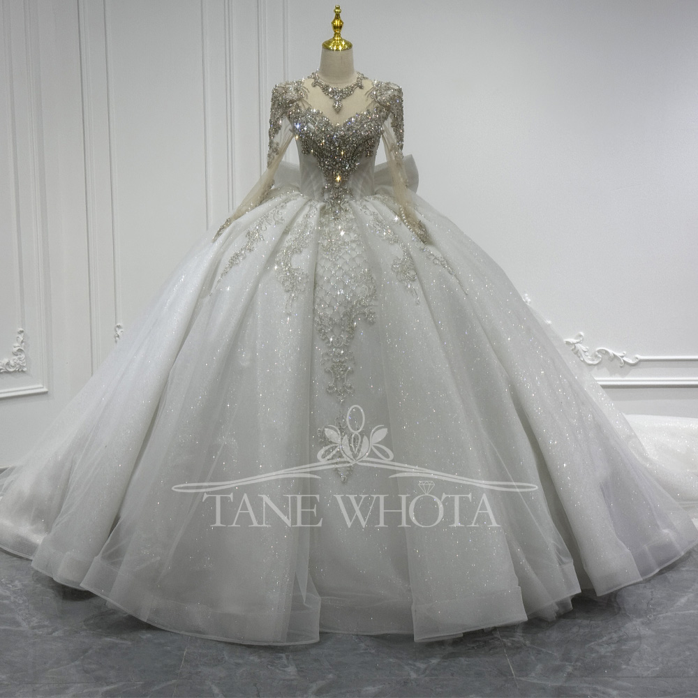 Luxury Wedding Dress With Long - Women'S Formal Wear Wedding 评论和价格