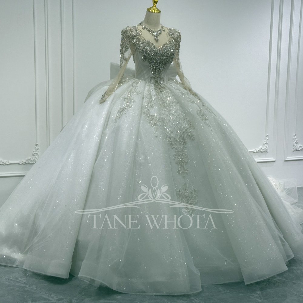 Luxury Wedding Dress With Long - Women'S Formal Wear Wedding 评论和价格