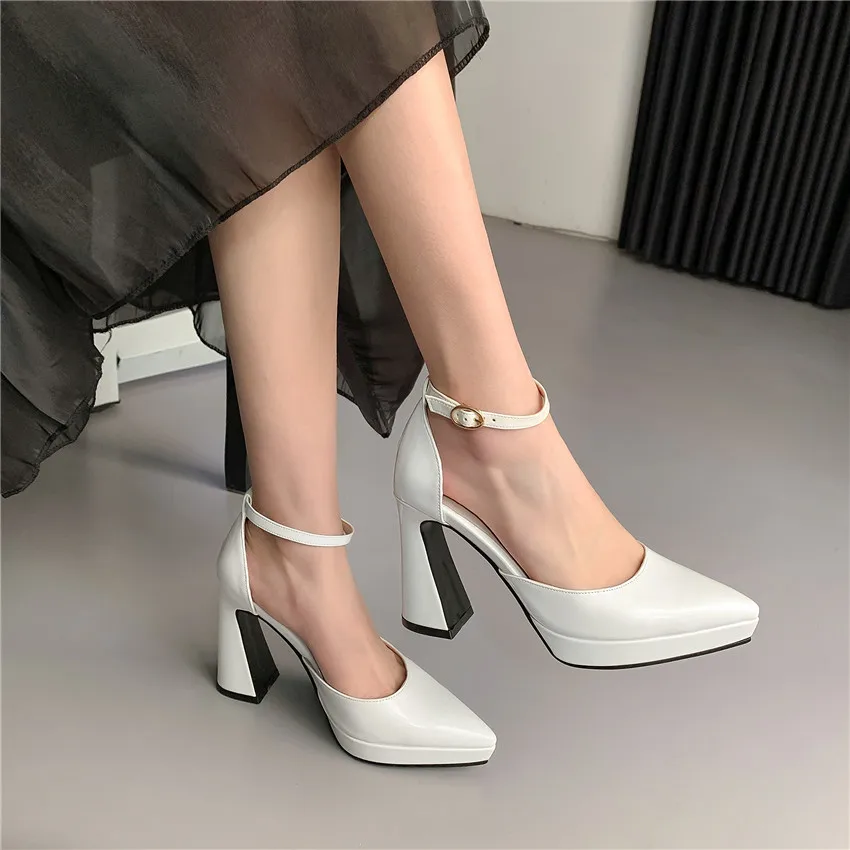 Red Black Patent Leather Platf - Women Formal Wear For Office 评论和价格