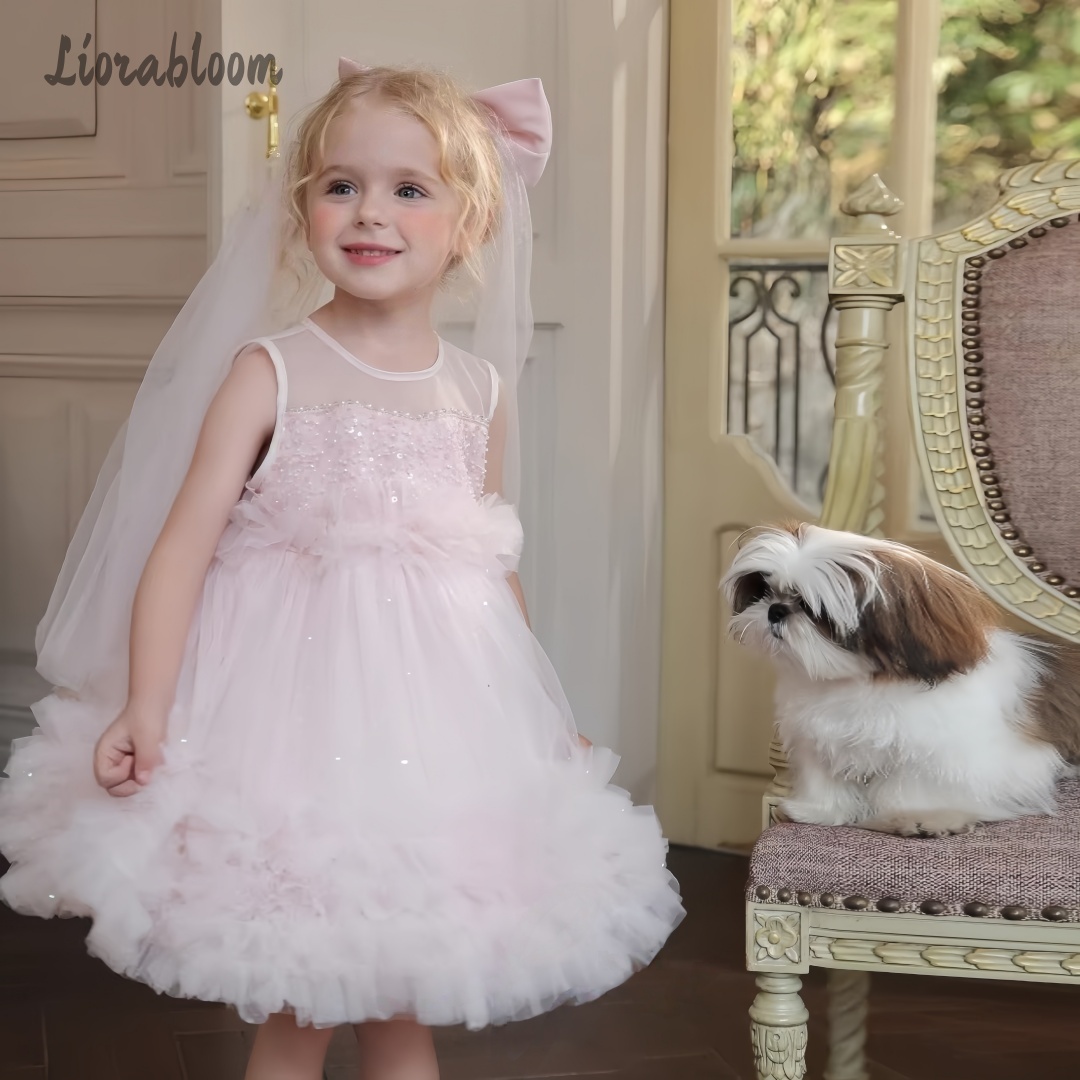 Girls' Tulle Gown Layered Skir - Women'S Formal Wear Wedding 评论和价格