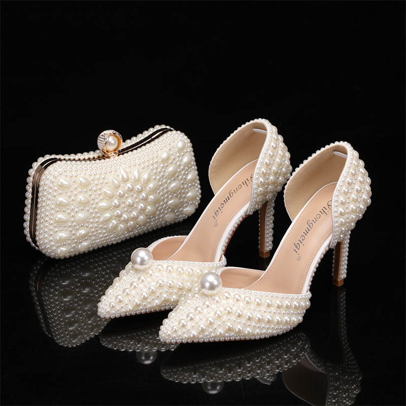 Bag and Shoe Set for Women Pea - Women'S Formal Wear To A Wedding 评论和价格