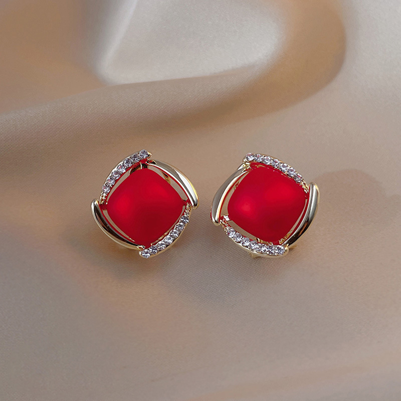 925 Silver Needle Korean Fashi - Pearl Earring Stud 评论和价格