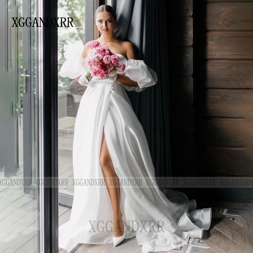 Customized A Line Wedding Dres - Formal Gala Wear Women 评论和价格