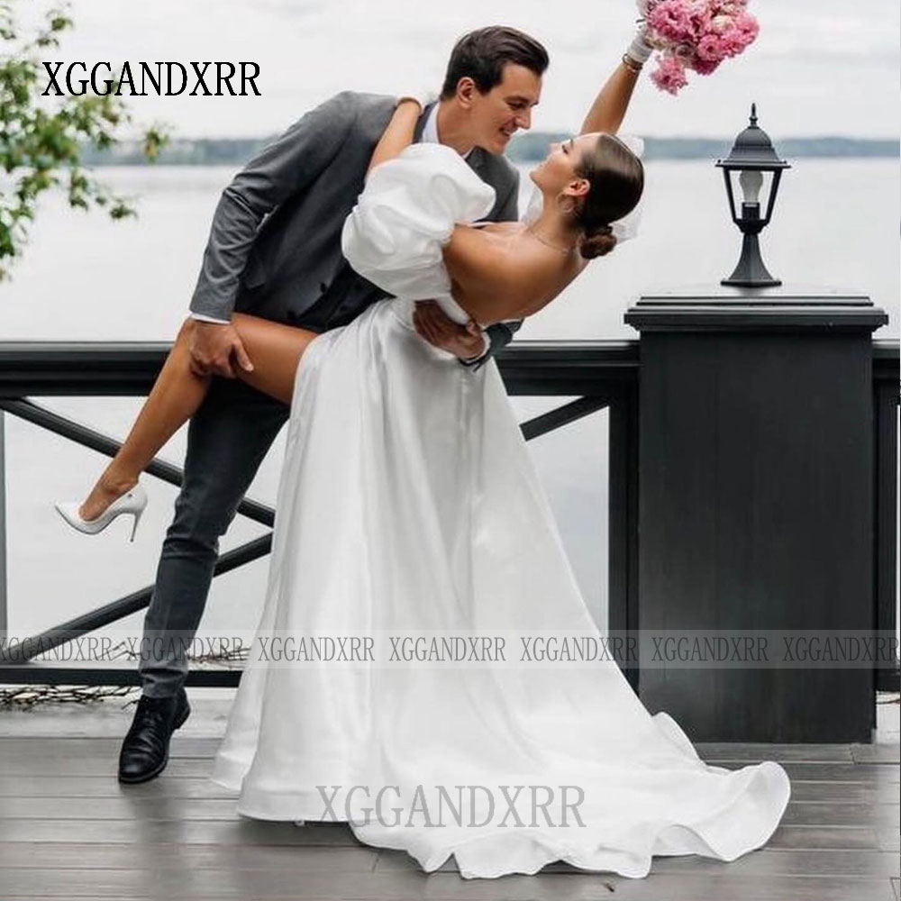 Customized A Line Wedding Dres - Formal Gala Wear Women 评论和价格