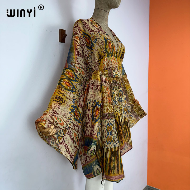 WINYI kimono with belt summer  - Young Women'S Formal Wear 评论和价格