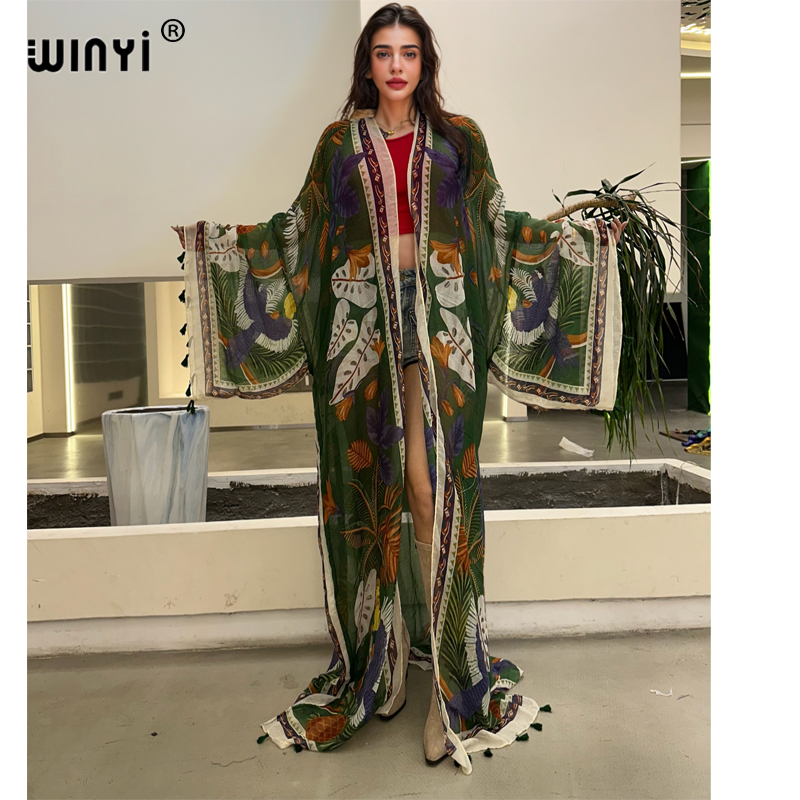 WINYI NEW kimono print Women c - Young Women'S Formal Wear 评论和价格