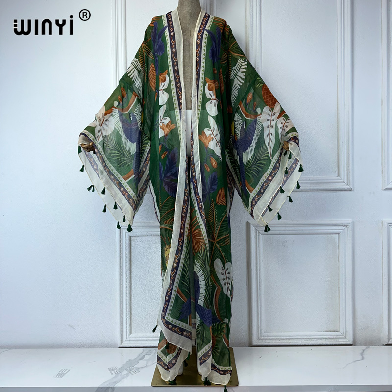 WINYI NEW kimono print Women c - Young Women'S Formal Wear 评论和价格