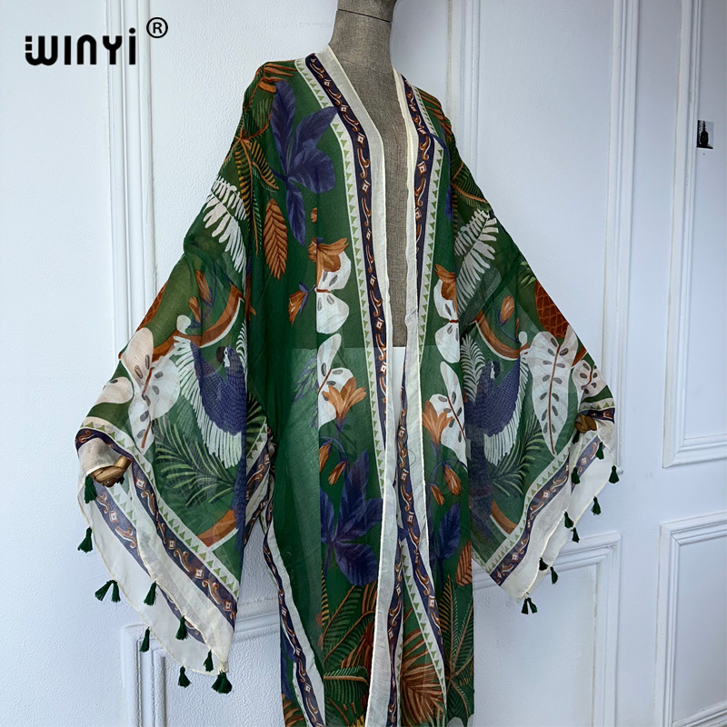 WINYI NEW kimono print Women c - Young Women'S Formal Wear 评论和价格