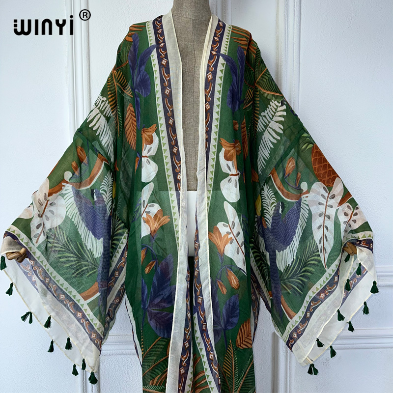 WINYI NEW kimono print Women c - Young Women'S Formal Wear 评论和价格