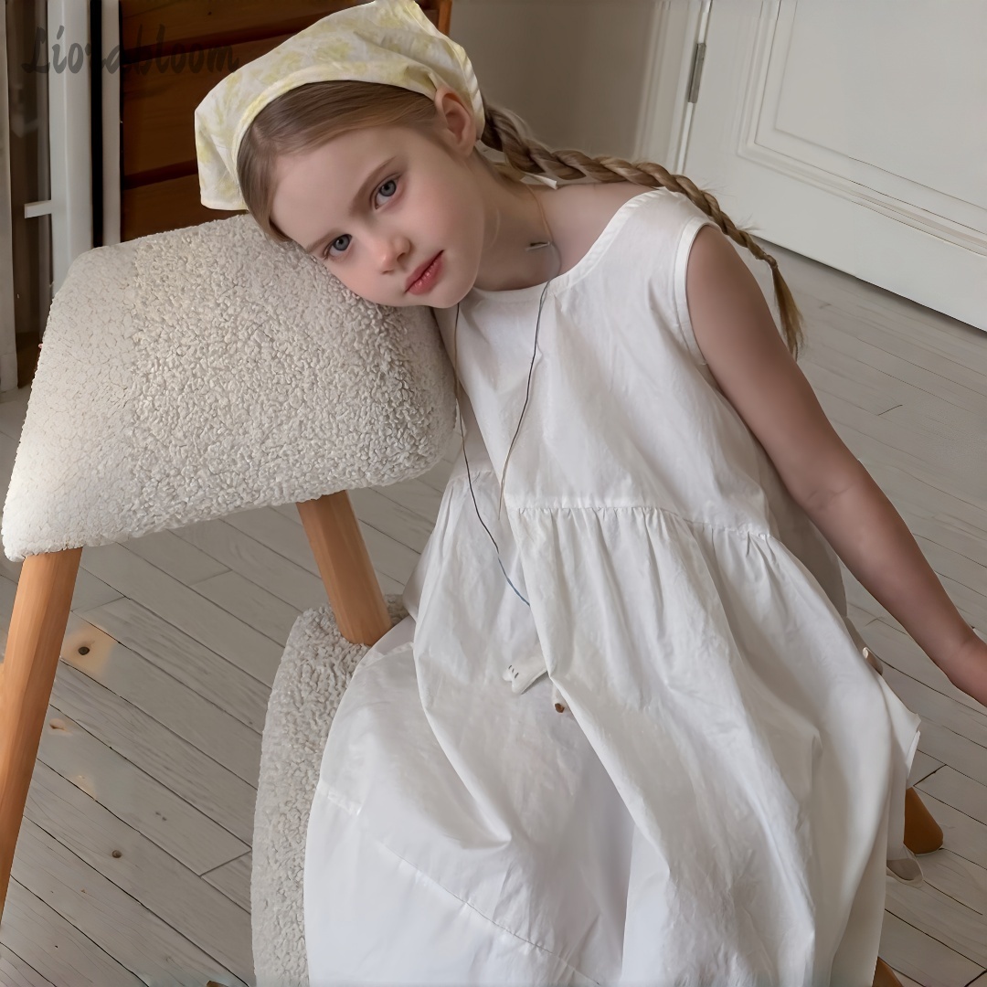 Girls' White Dress Simple Maxi - Women'S Formal Wear Wedding 评论和价格