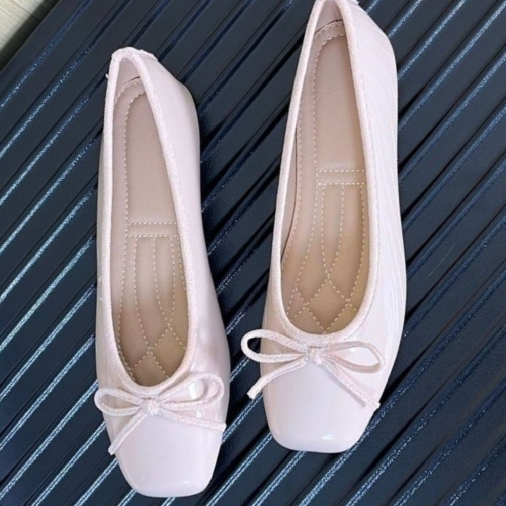 Women Nude Pink Patent Leather - Women Formal Wear For Office 评论和价格