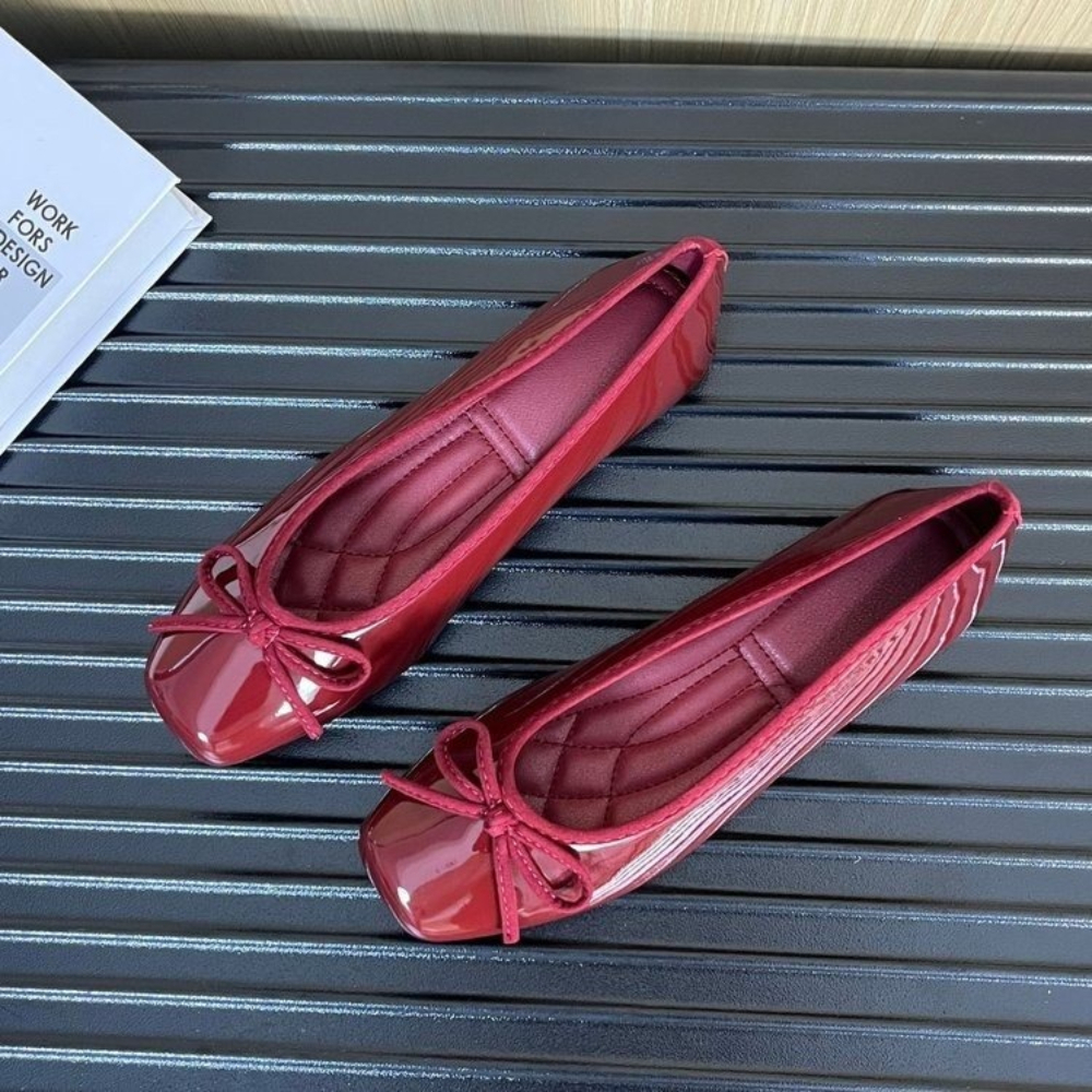 Women Nude Pink Patent Leather - Women Formal Wear For Office 评论和价格