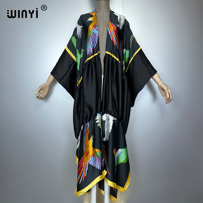 WINYI print boho kimono maxi b - Young Women'S Formal Wear 评论和价格