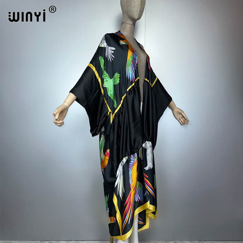 WINYI print boho kimono maxi b - Young Women'S Formal Wear 评论和价格