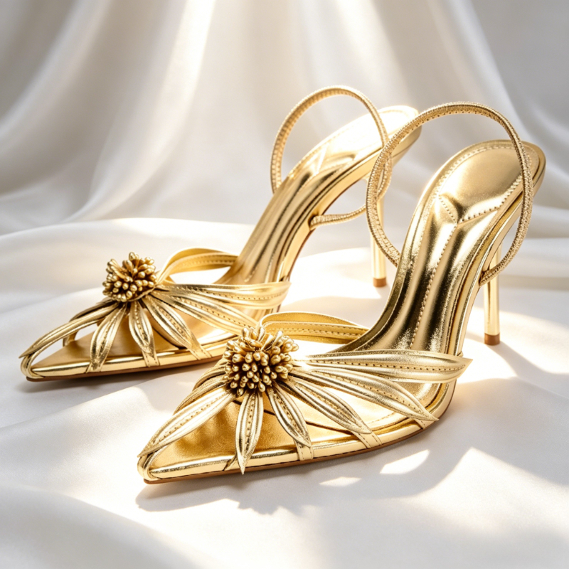 Luxury Gold Floral Detail Slin - Women'S Formal Wear To A Wedding 评论和价格