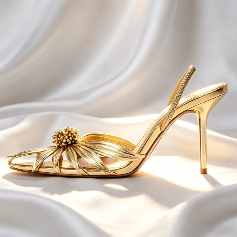 Luxury Gold Floral Detail Slin - Women'S Formal Wear To A Wedding 评论和价格