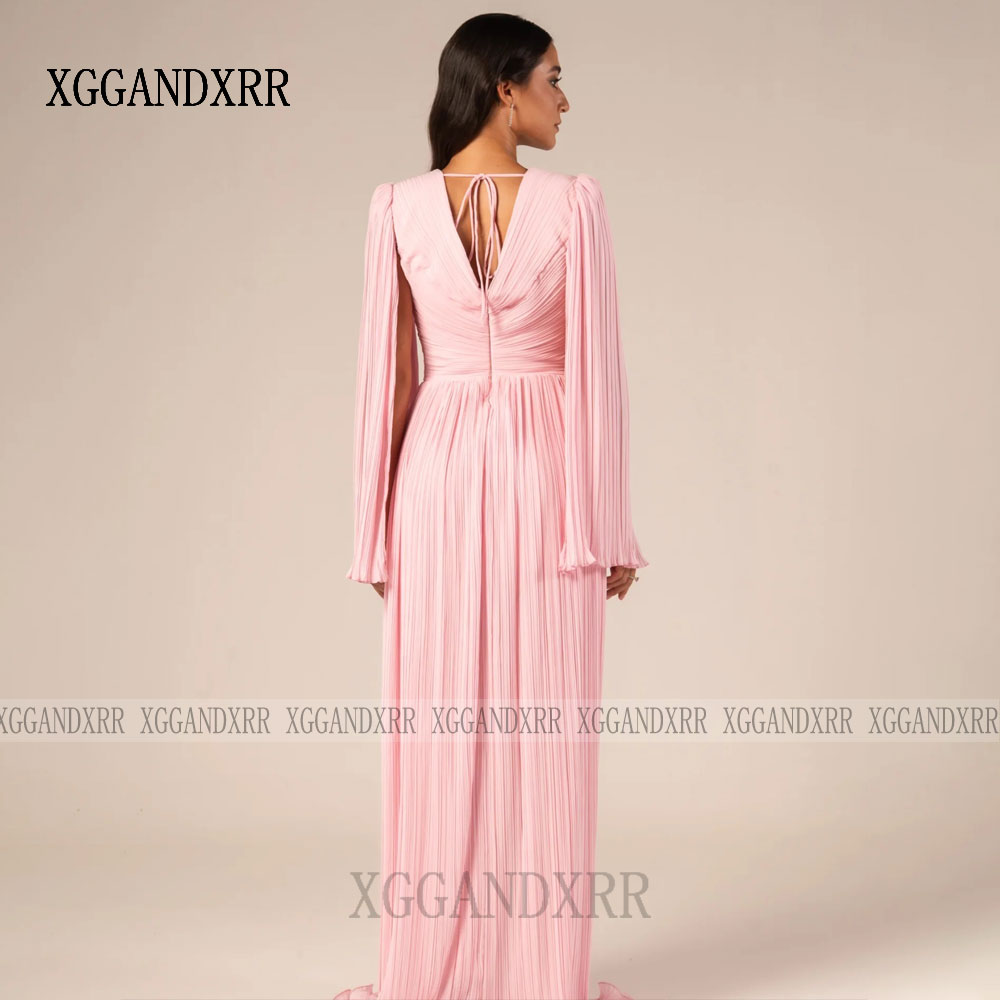 Customized Pink A Line Prom Dr - Formal Gala Wear Women 评论和价格