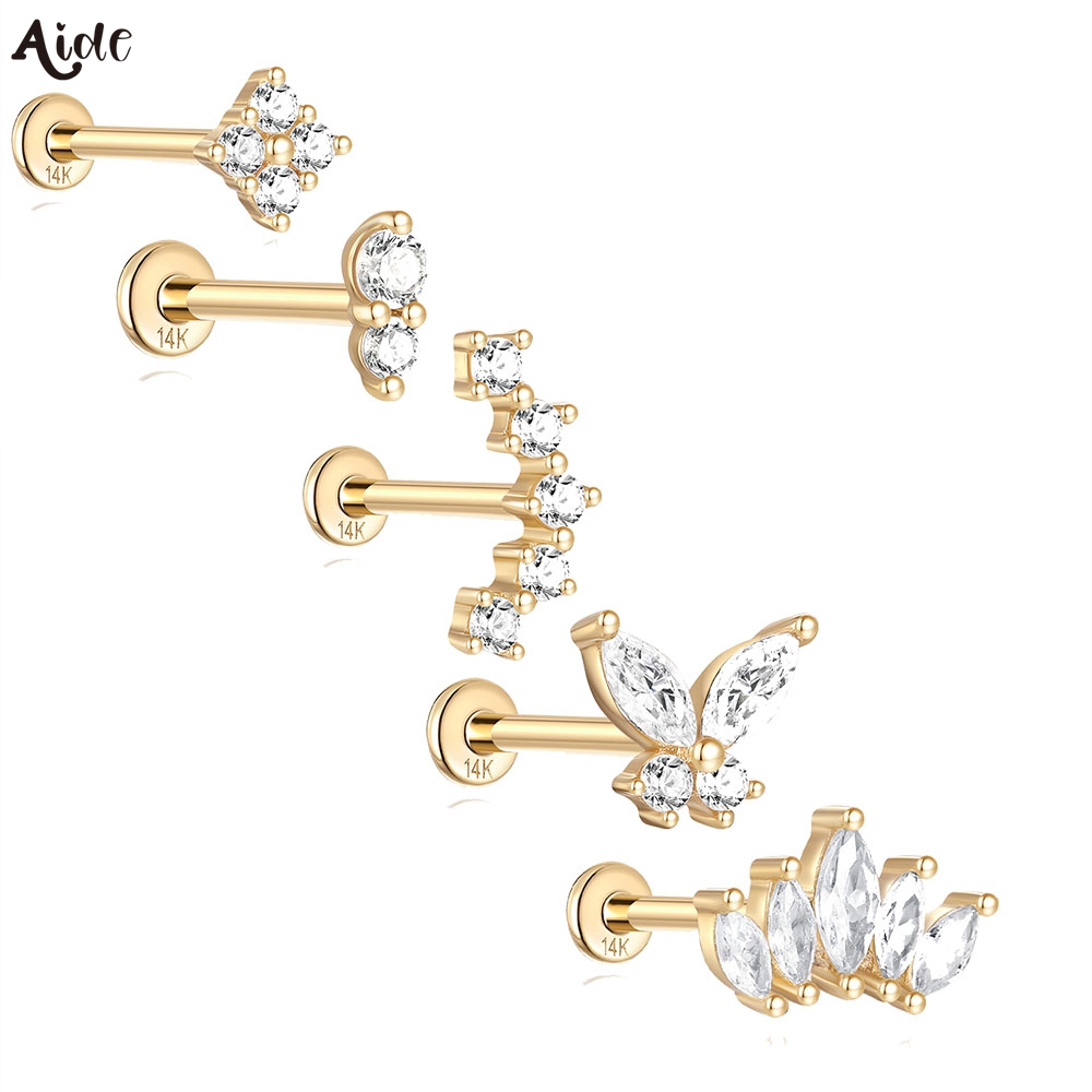 Aide DIY Zircon Pearl Earring  - Pearl Earring Stud 评论和价格