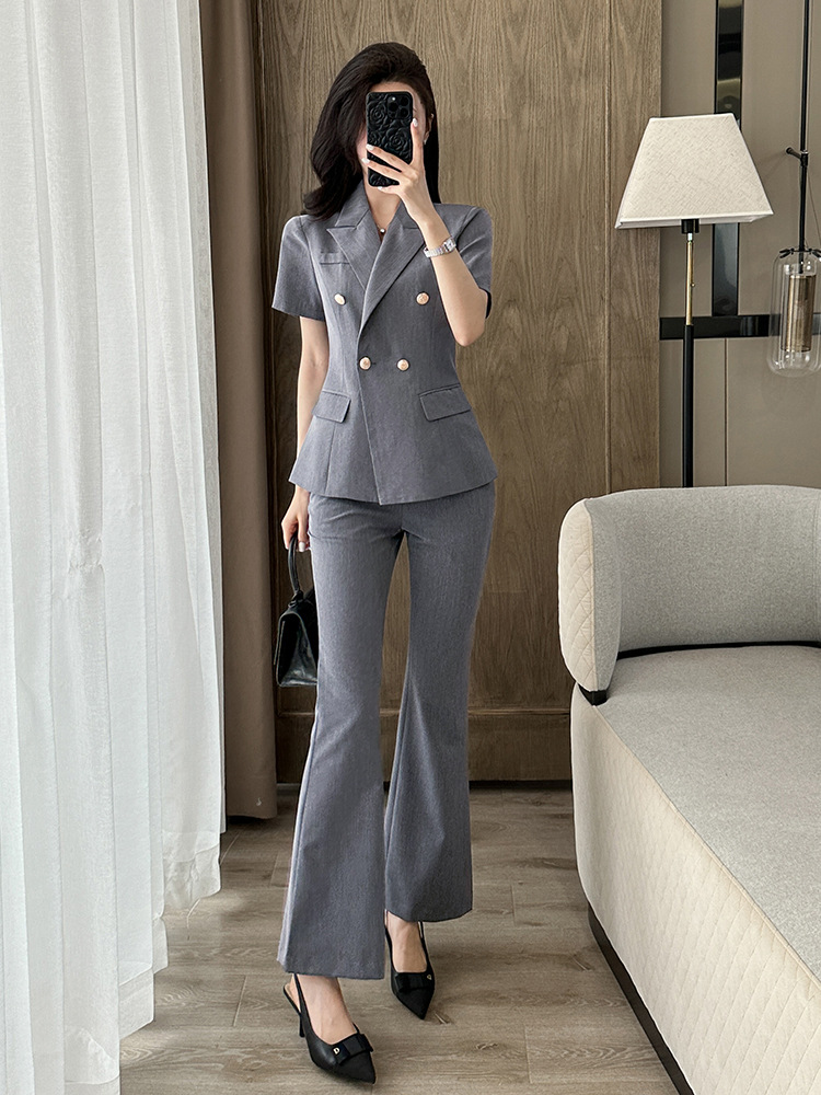 Short-sleeved women's suit for - Women'S Formal Wear Stores 评论和价格