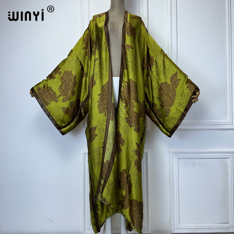 WINYI Africa boho print Kimono - Young Women'S Formal Wear 评论和价格