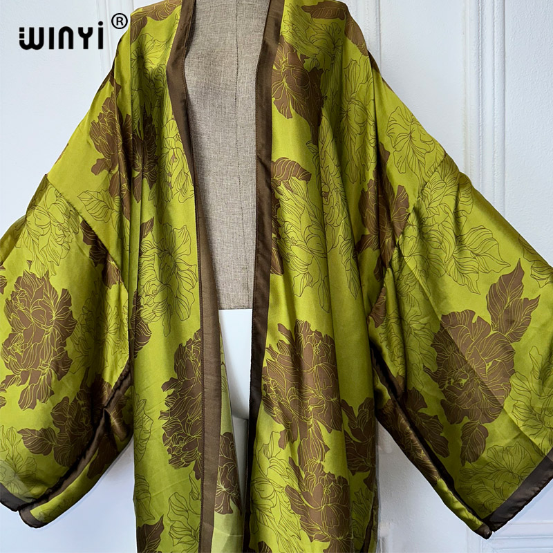WINYI Africa boho print Kimono - Young Women'S Formal Wear 评论和价格