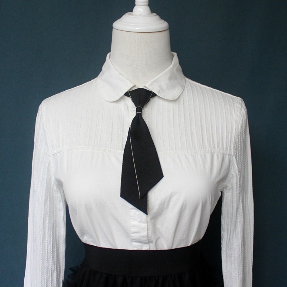 Women Men Neck Tie Adjustable  - Women Formal Wear For Graduation 评论和价格