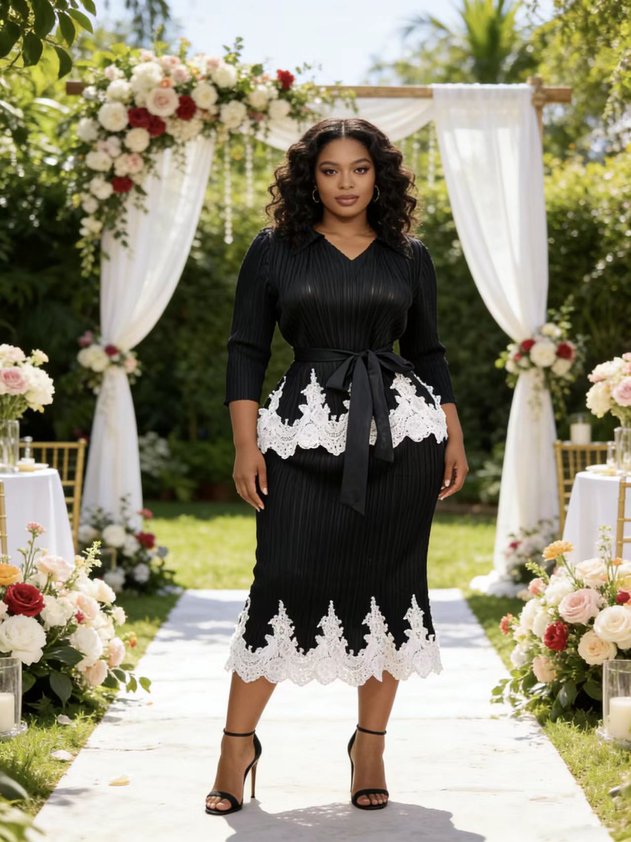 Miyaki Dress Plus-Size Two-Pie - Women'S Formal Wear Wedding 评论和价格