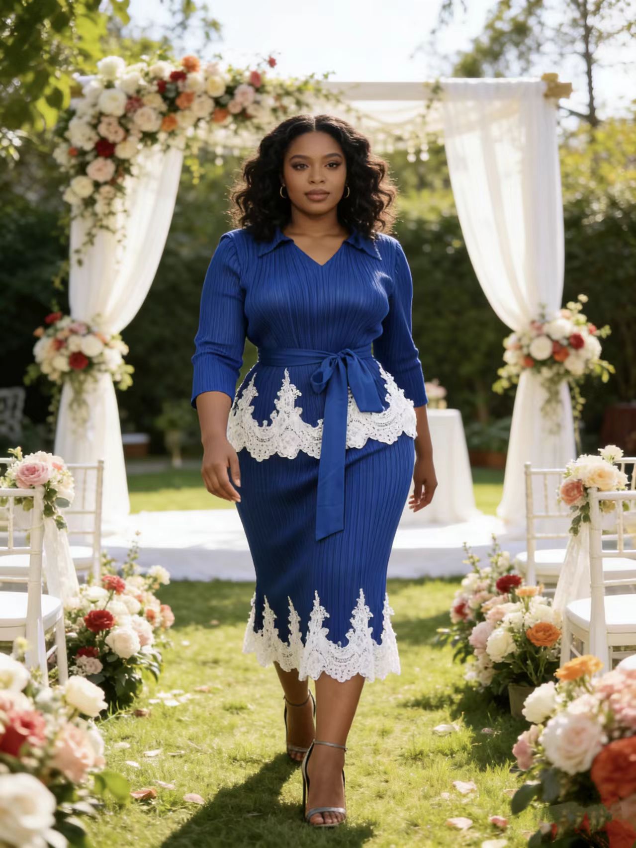 Miyaki Dress Plus-Size Two-Pie - Women'S Formal Wear Wedding 评论和价格