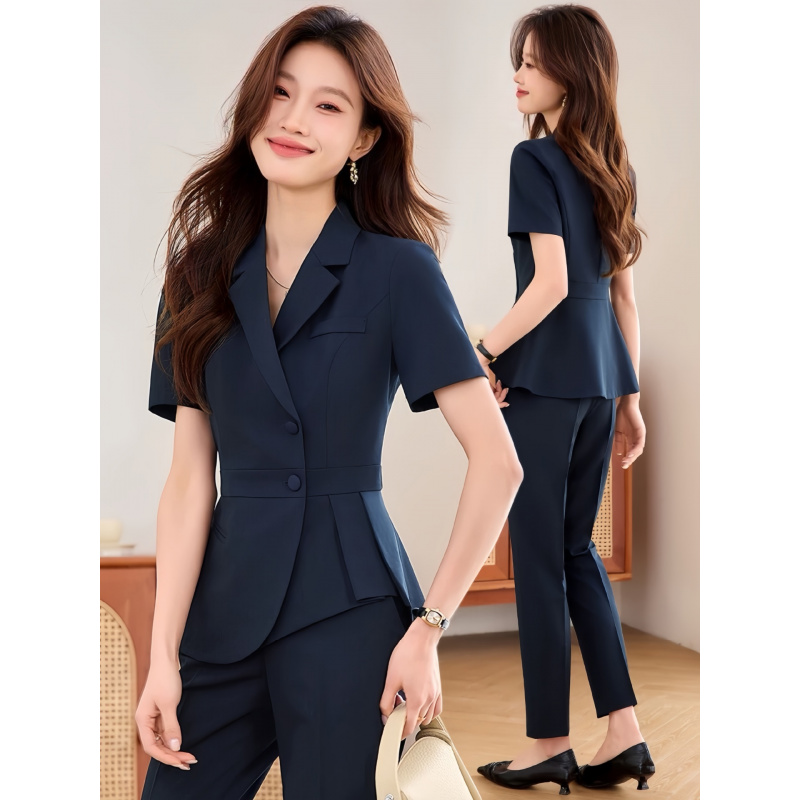 Navy blue women's thin profess - Women'S Formal Wear Stores 评论和价格